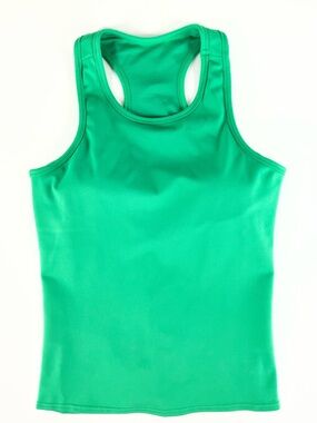 Hurley Green Racerback Active Wear Tank Top w/ Built in Bra Women's Size‎ Large